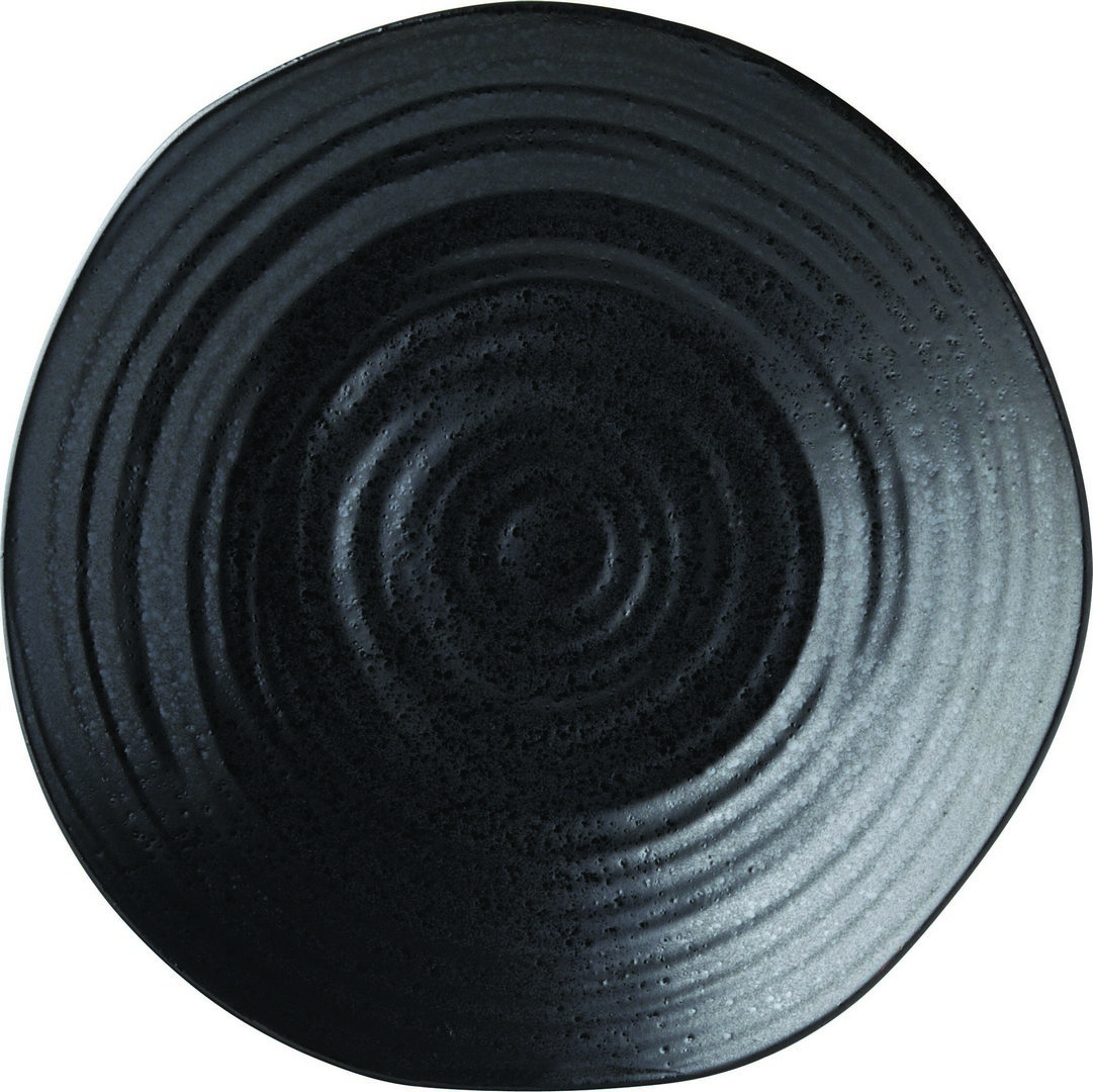 Tribeca Ebony Plate  8.25